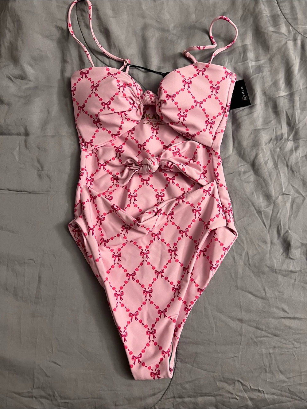 Skatie Coquette One-Piece Swimsuit - Size XS